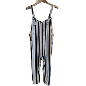 Olivaceous Romper Striped Size Medium Women’s Jumper